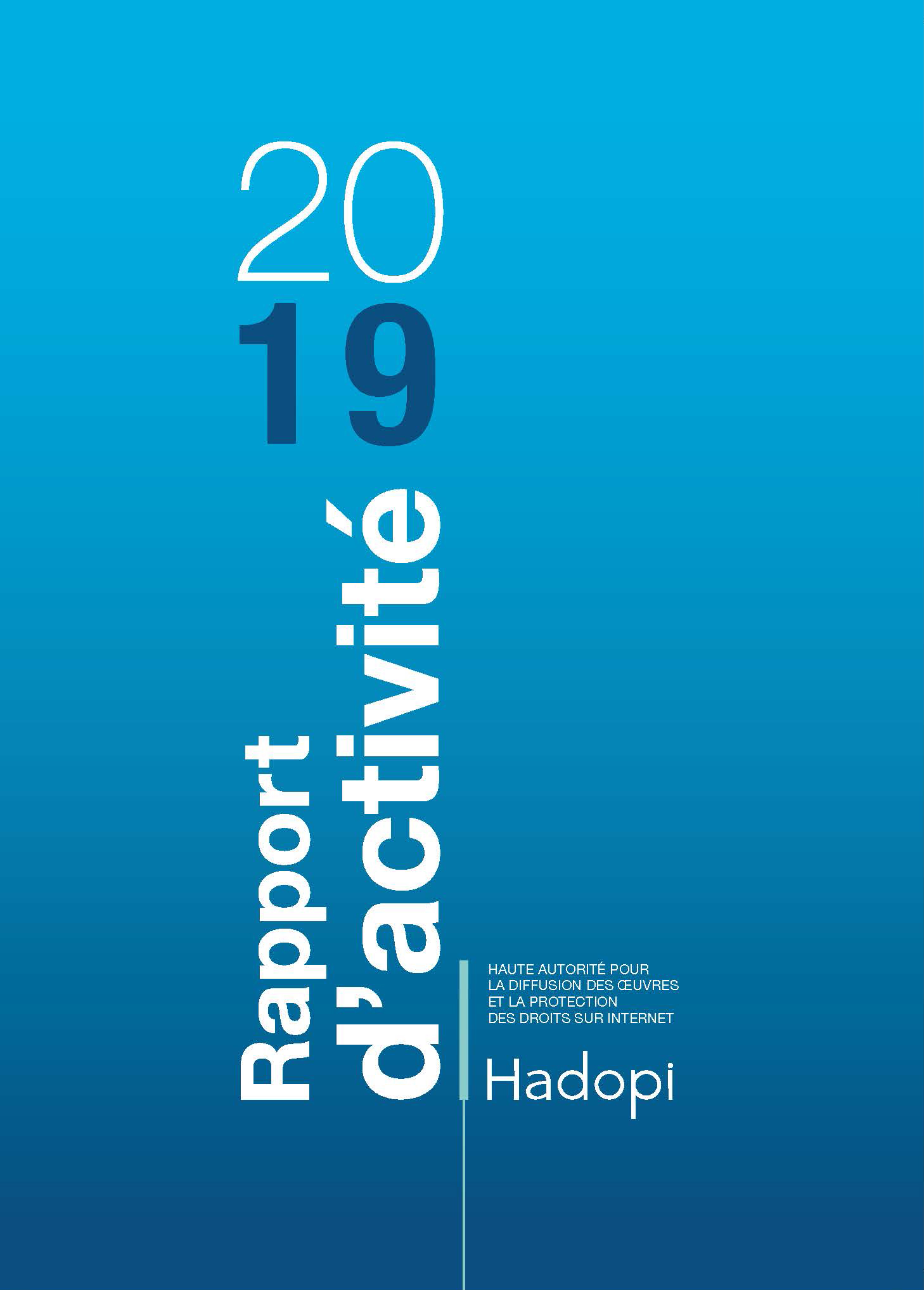 Rapport d'activité 2019